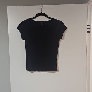 Forever 21 Black Short Sleeve Tee